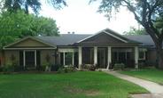 In addition to new paint and trimwork, this house had a porch added to the front